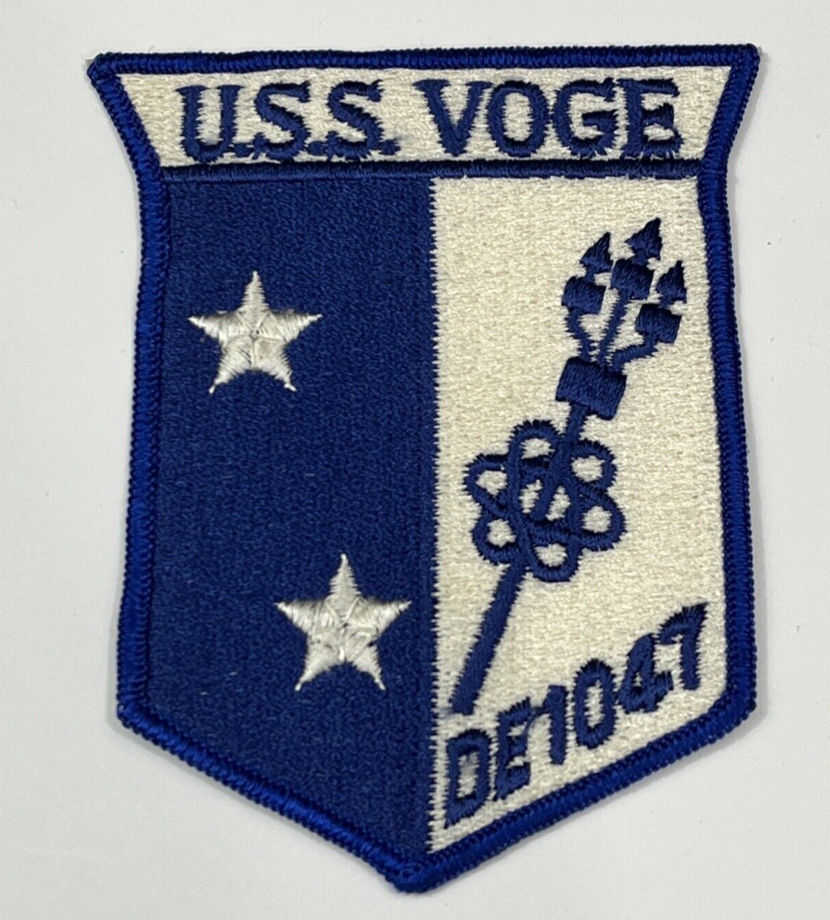 USS Navy USS Voge DE-1047 Command Patch