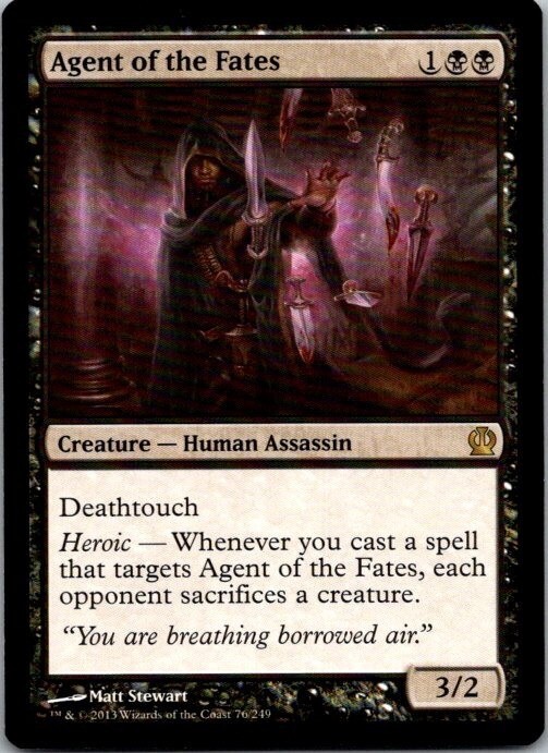 Agent of the Fates - 76/249 - Theros  - MTG - Rare - NM/M