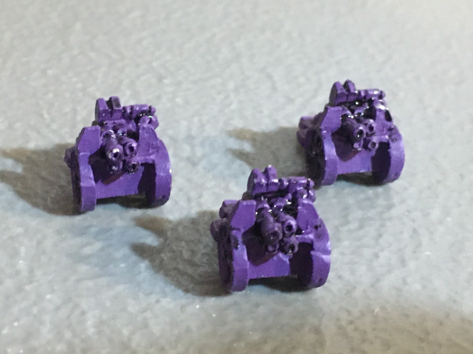 A33194 EPIC WARHAMMER 40K IMPERIAL GUARD METAL THUDD GUN 3 PK GW