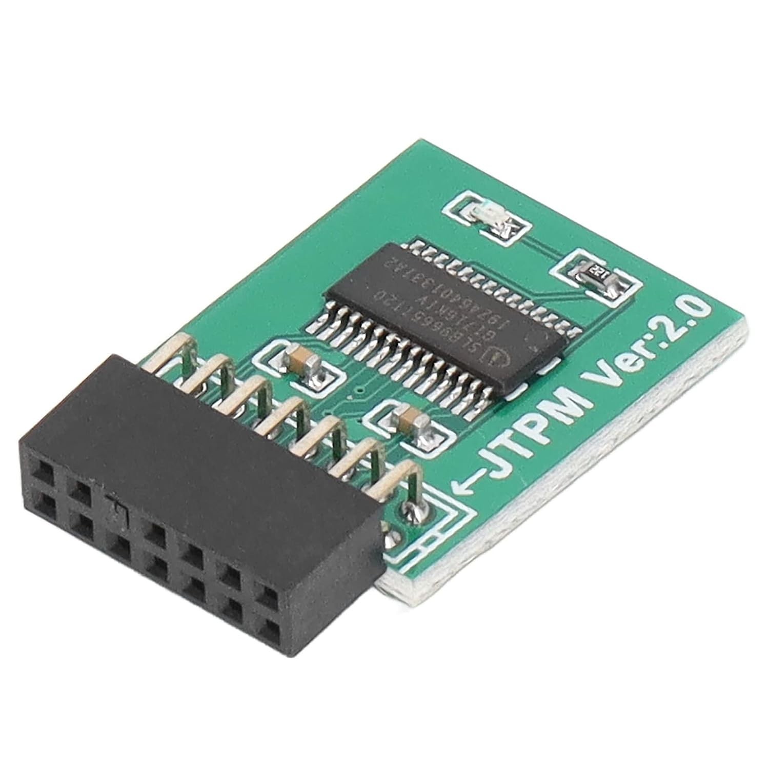 MSI TPM 2.0 Module for Win11 - Green Encryption Board, 14 Pin LPC Interface