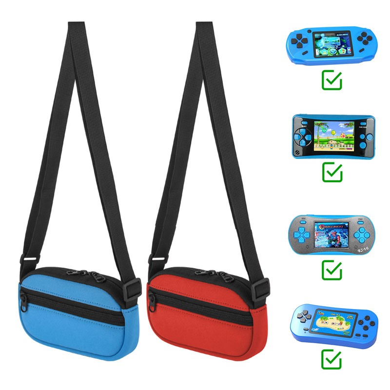 Portable Storage Shoulder Bag Travel Pouch Adjustable for Beijue Game Console