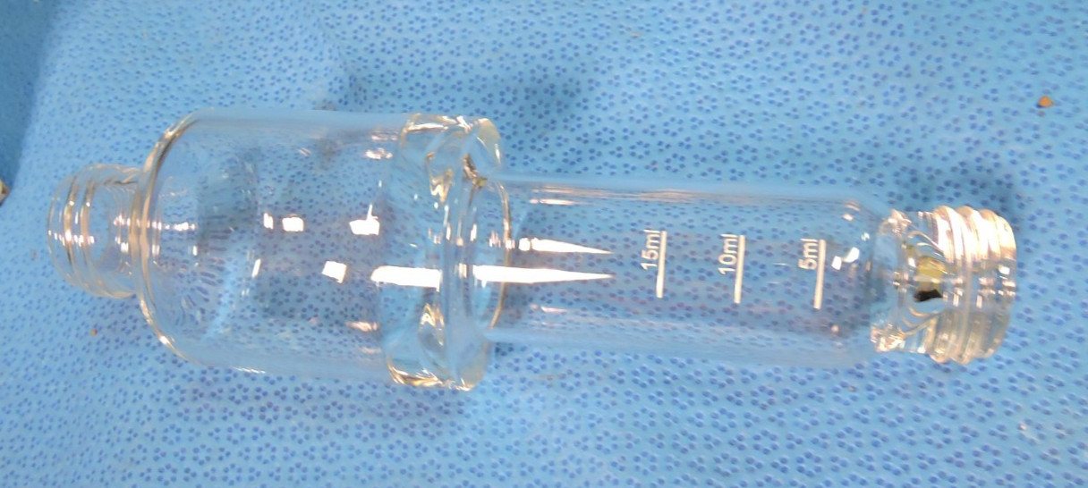 NEW Thermo Scientific 100mL Vial Glass Evaporation Extension Bottle 22184-62242