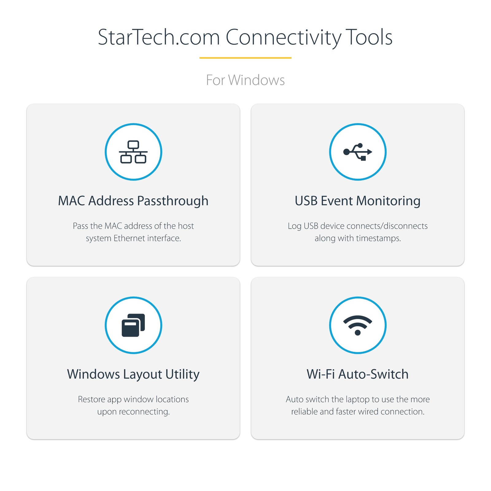 StarTech Thunderbolt Dock w/ USB-C Host Compatibility TB3CDK2DH