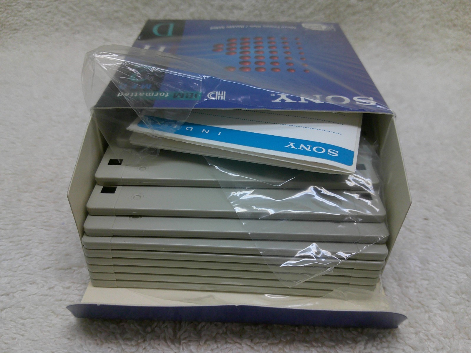 Sony Micro Floppy Disk Set of 10