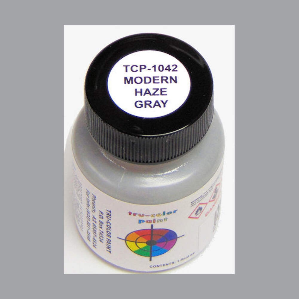 U.S. Navy MODERN HAZE GRAY FS-36270 1-oz bottle (Airbrush-ready) Tru-Color Paint
