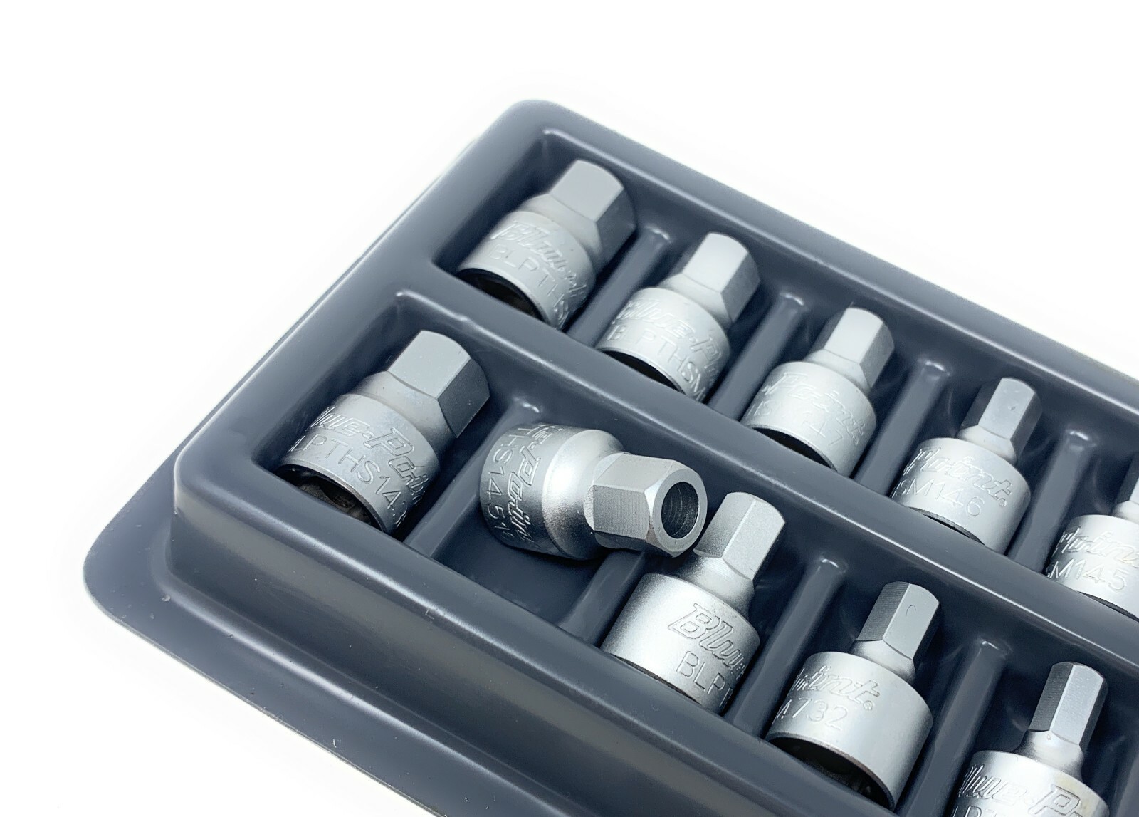 Blue-Point Tools 18pc 1/4" Dr Stubby Tamper Proof Hex Dirve Set | Metric & Inch