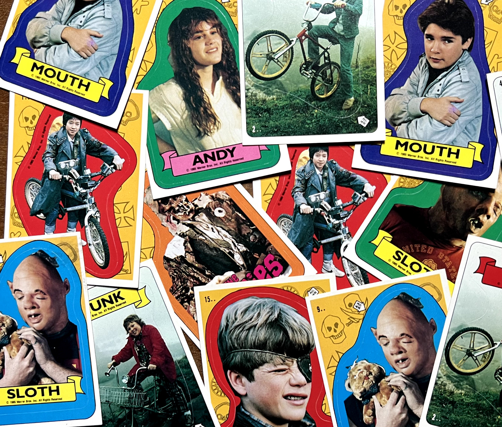 1985 Topps Goonies Trading Card Sticker - You pick the sticker!