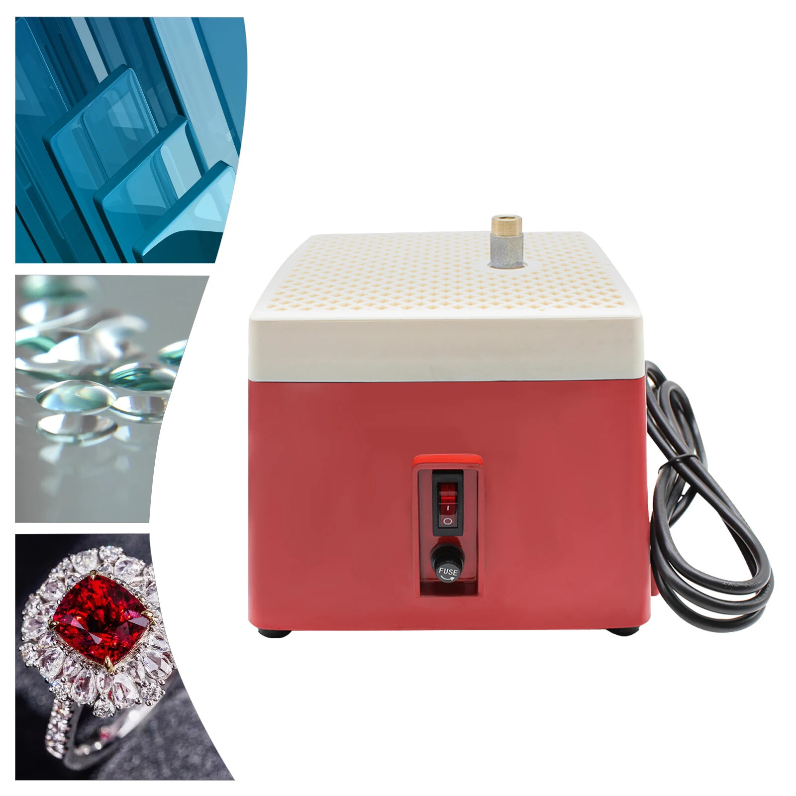 Stained Grinder Diamond Glass Art Grinding Tools Red with MCBL58Grinding Wheel