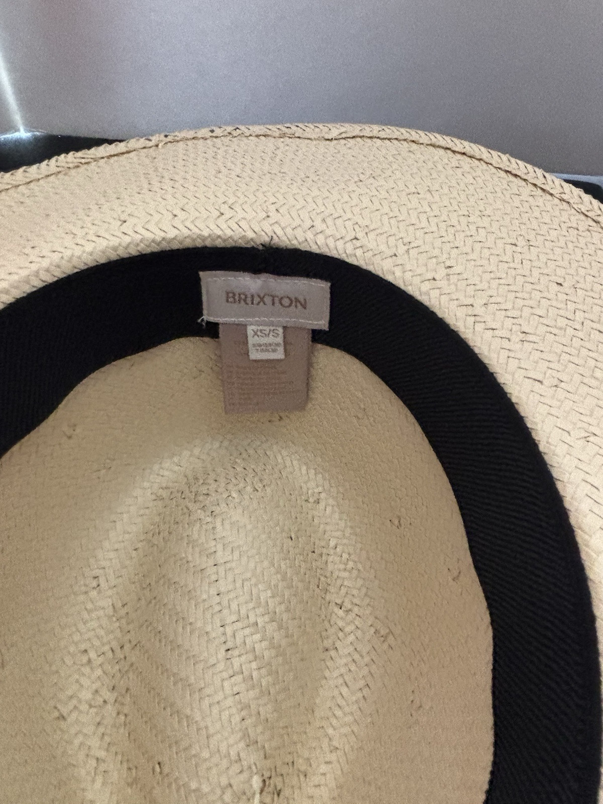 BRIXTON Women’s Natural Jute/Straw Seaside Sun Derby Cowboy Hat Wide Brim