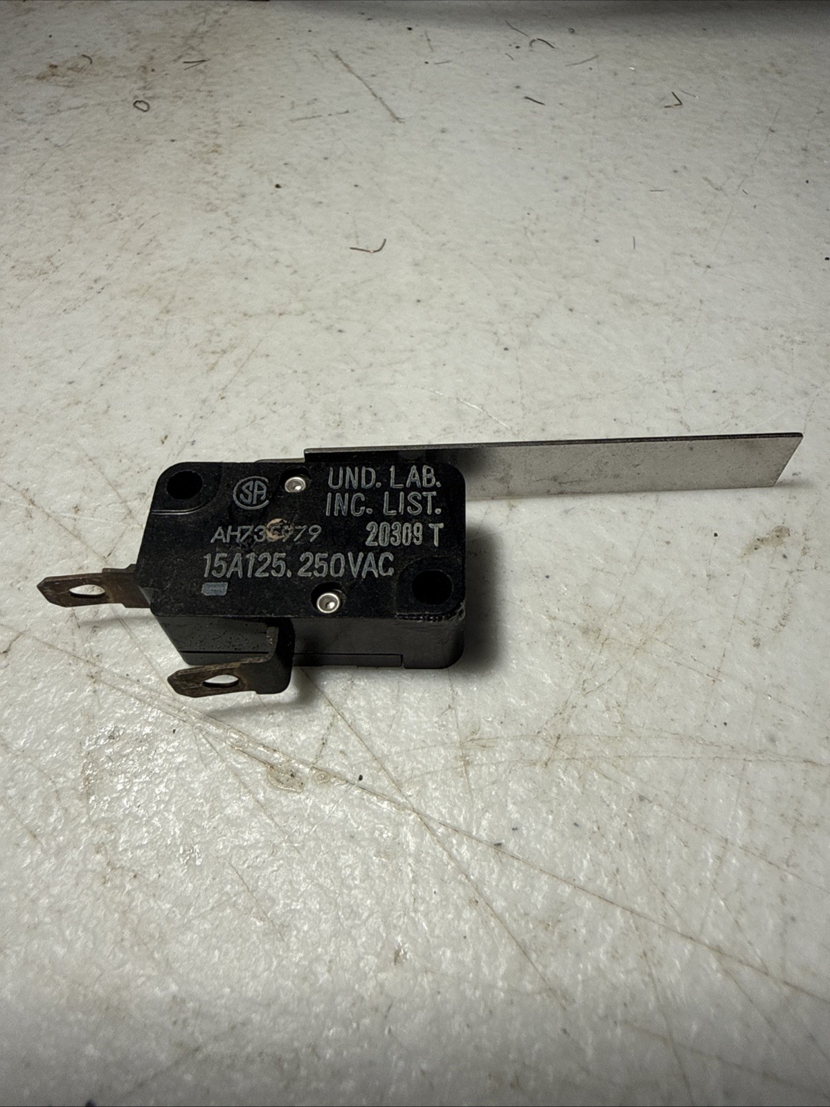 Matsushita AH735979 Microswitch 15A@ 125/250vac