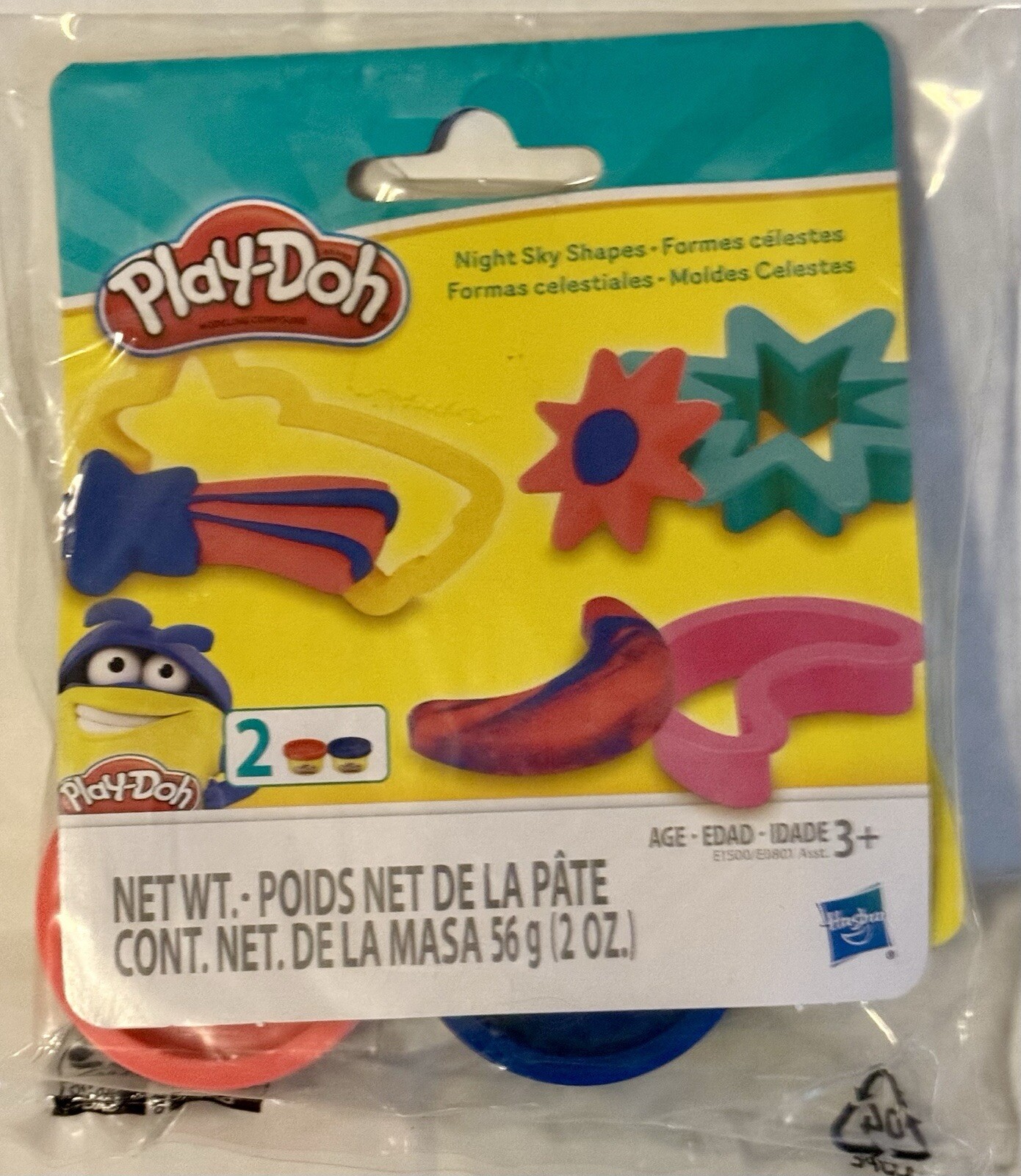 Play-doh Night Sky Shapes play set
