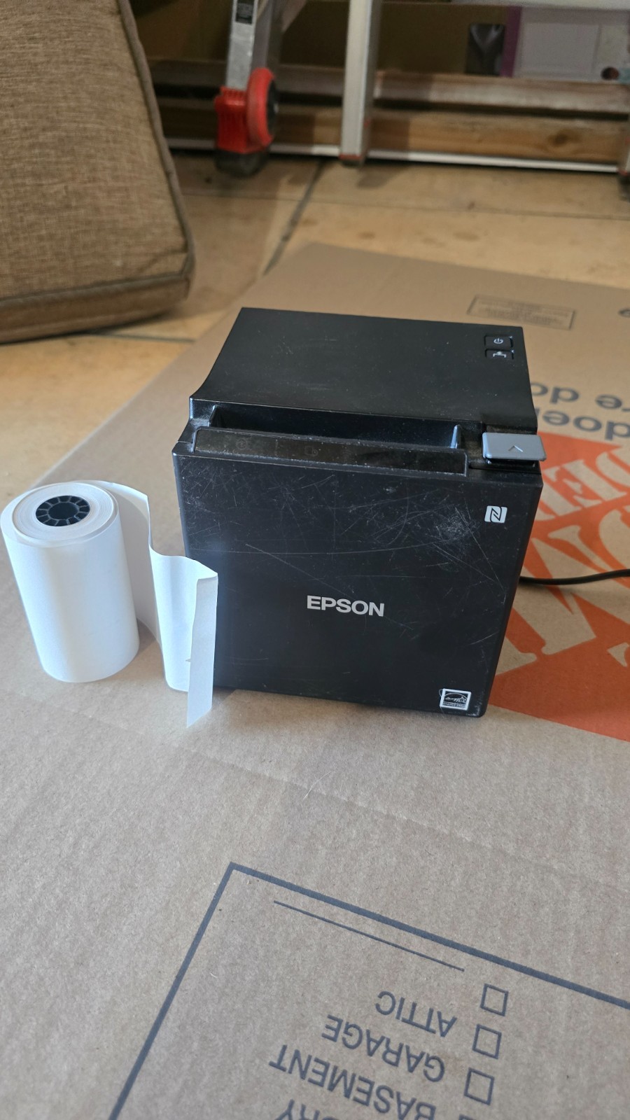 Epson TM-M30II M362A Point of Sale Thermal Printer Ethernet USB Power Supply NES