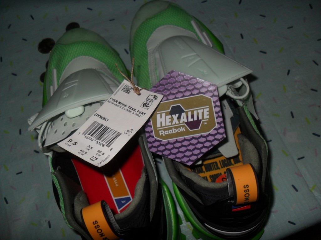 PYER MOSS X REEBOK EXPERIMENTAL FURY 4 TRAIL SIZE 45 (11.5 us) (no box)
