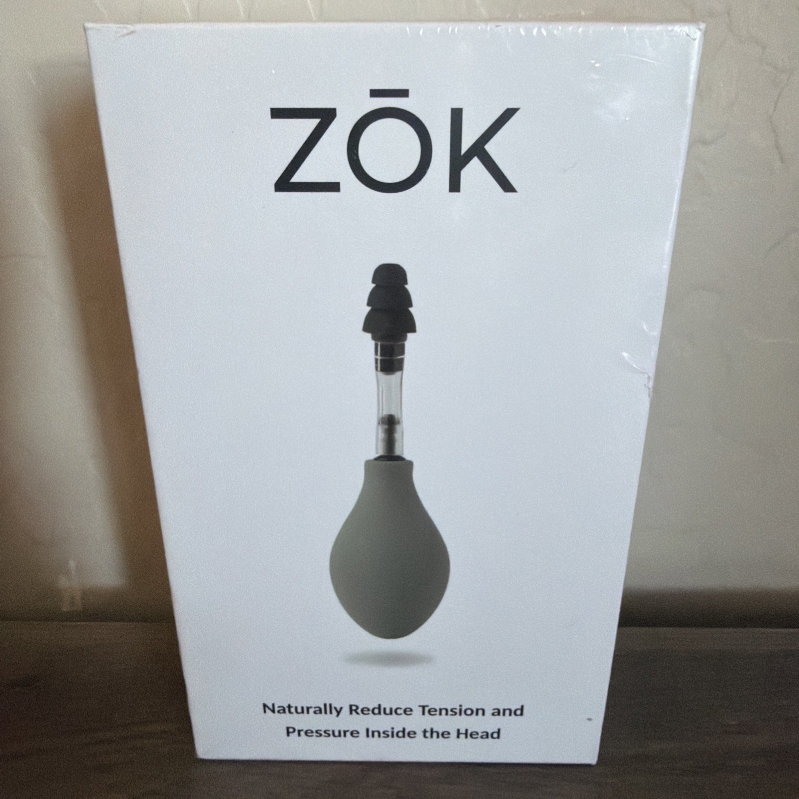 Zok Headache & Migraine Relief Device Inner Ear Pressure Modulation