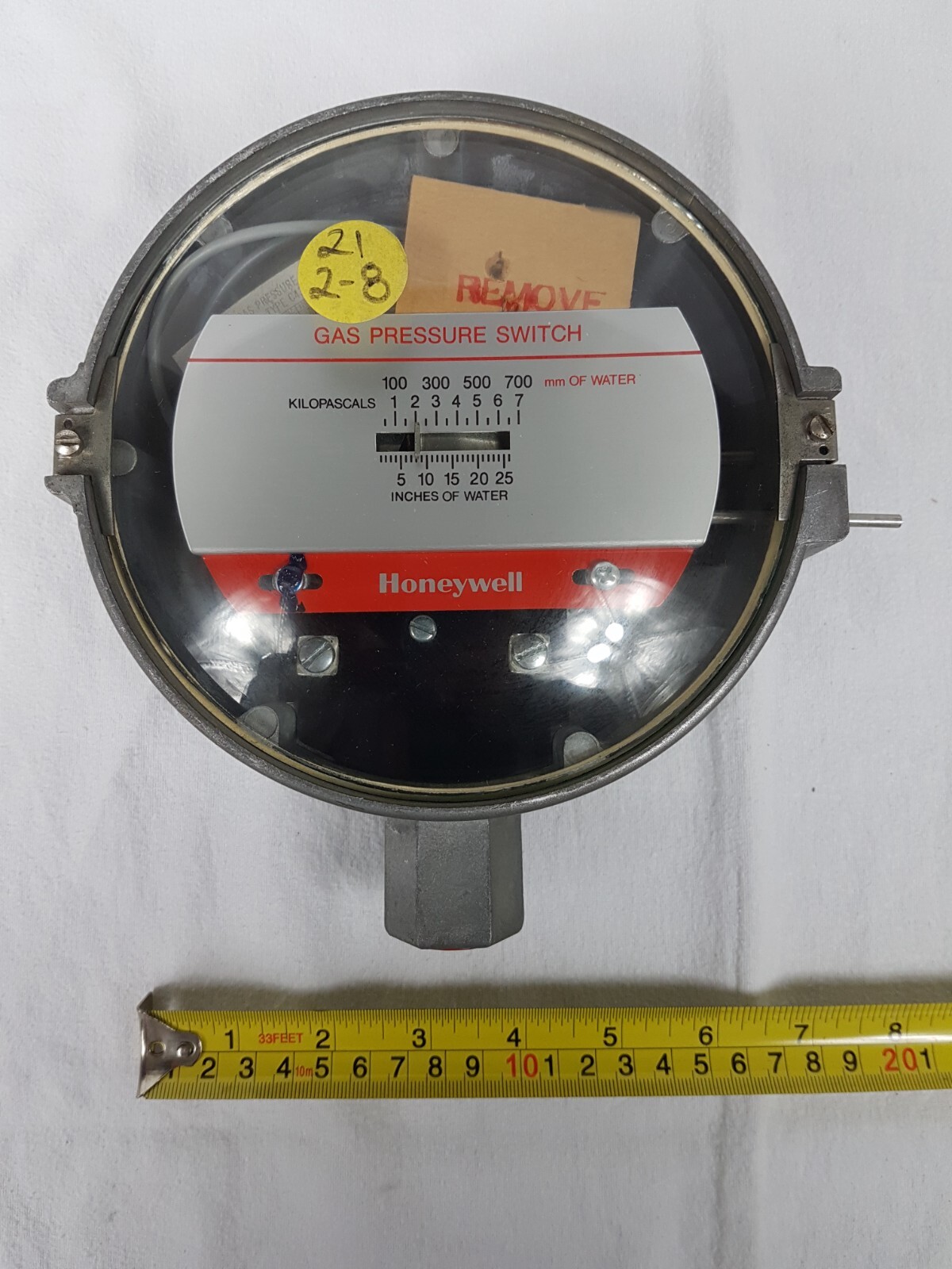 Honeywell C437E-1004 Pressure Switch 0.5-7kPa - Unused