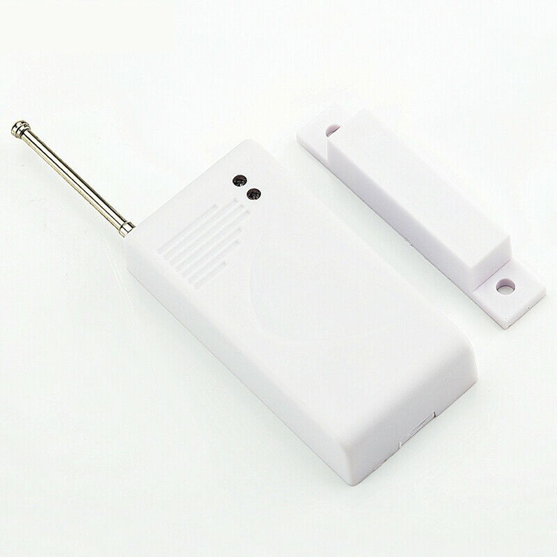 433MHz Wireless Door Window Alarm Panel Magnetic Contact Sensor Code 1527