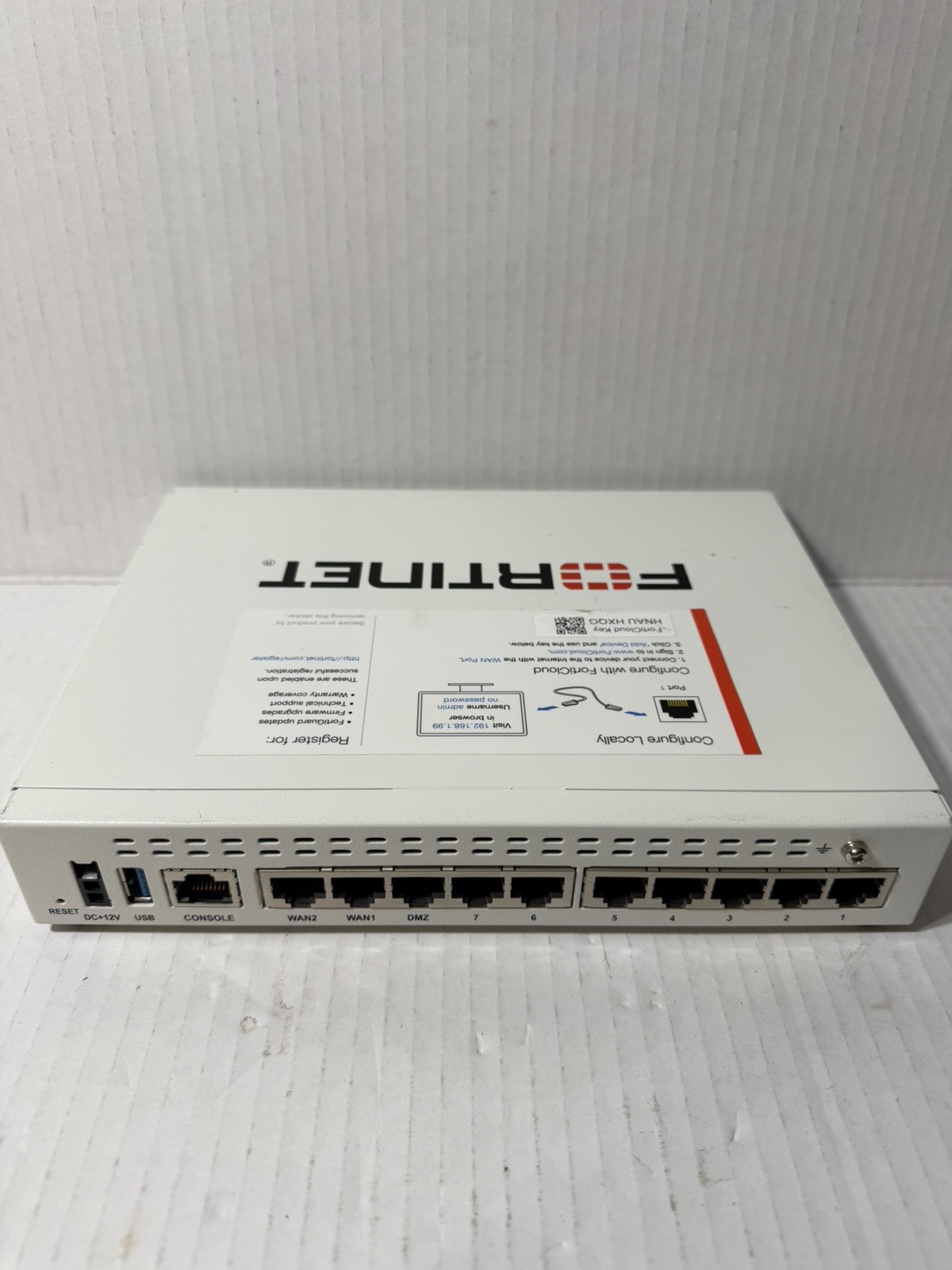Fortinet FortiGate 60E