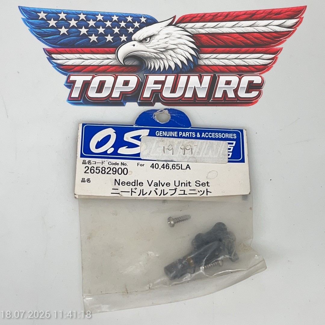 O.S. Needle Valve Unit Set for .40, .46, .65 LA Engines #26582900