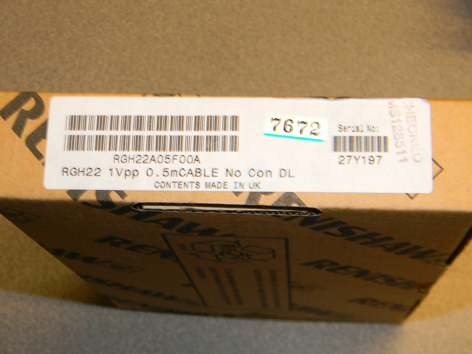 Renishaw Sensor Readhead Encoder RGH22A05F00 New