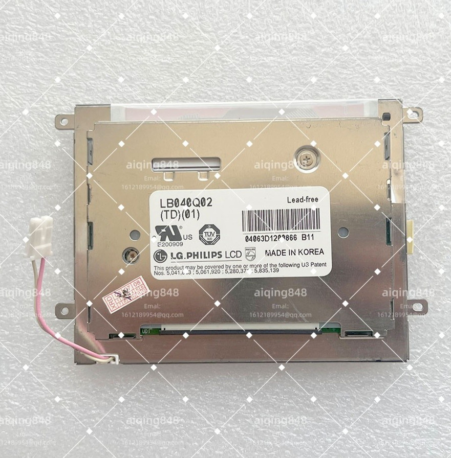 LB040Q02-TD01 4.0 Inch LCD Display Screen Panel Original for LG. Philips