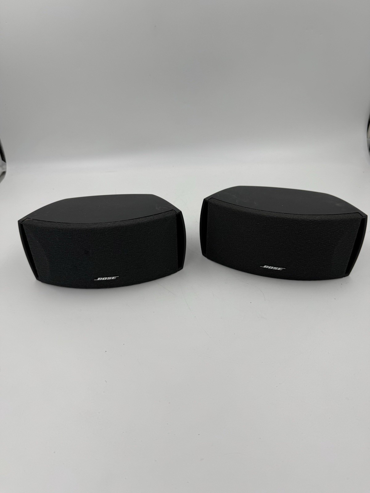 Set of 2 Bose CineMate Speakers NO CABLES OR CORDS TESTED SPEAKERS ONLY