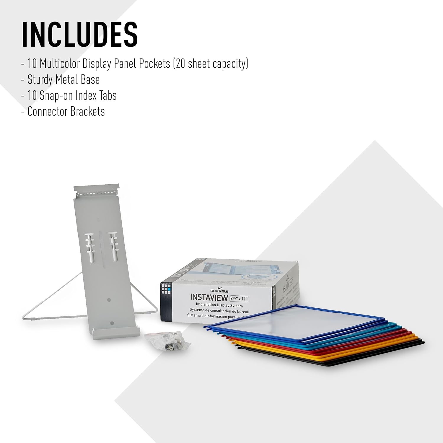 Instaview20 Pocket Expandable Desktop Reference System Letter Size
