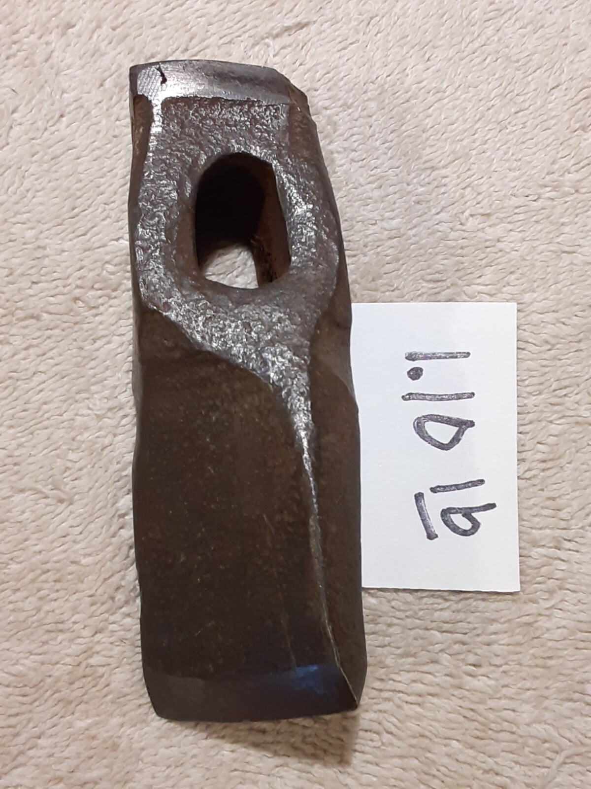 Antique Hammer Head Offset Chisel End 077010 Stone Mason Blacksmith 1.1 Lbs