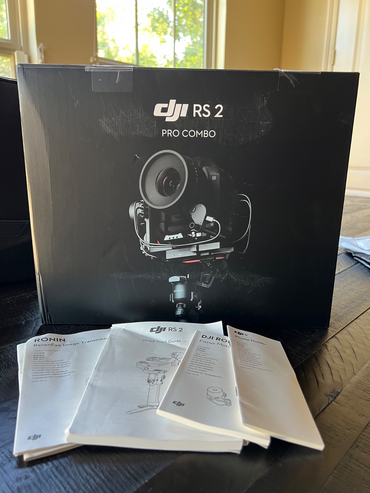DJI Ronan RS 2 Pro Combo Videographer Equipment