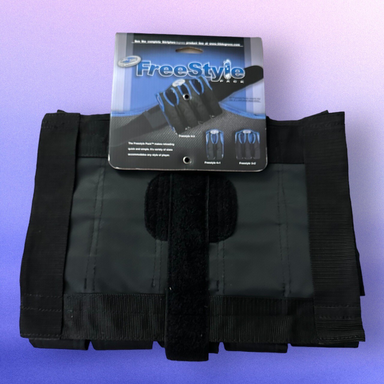 32 Degrees FreeStyle Paintball Harness 5+4 Pod Pack Attachment Redz Dimension