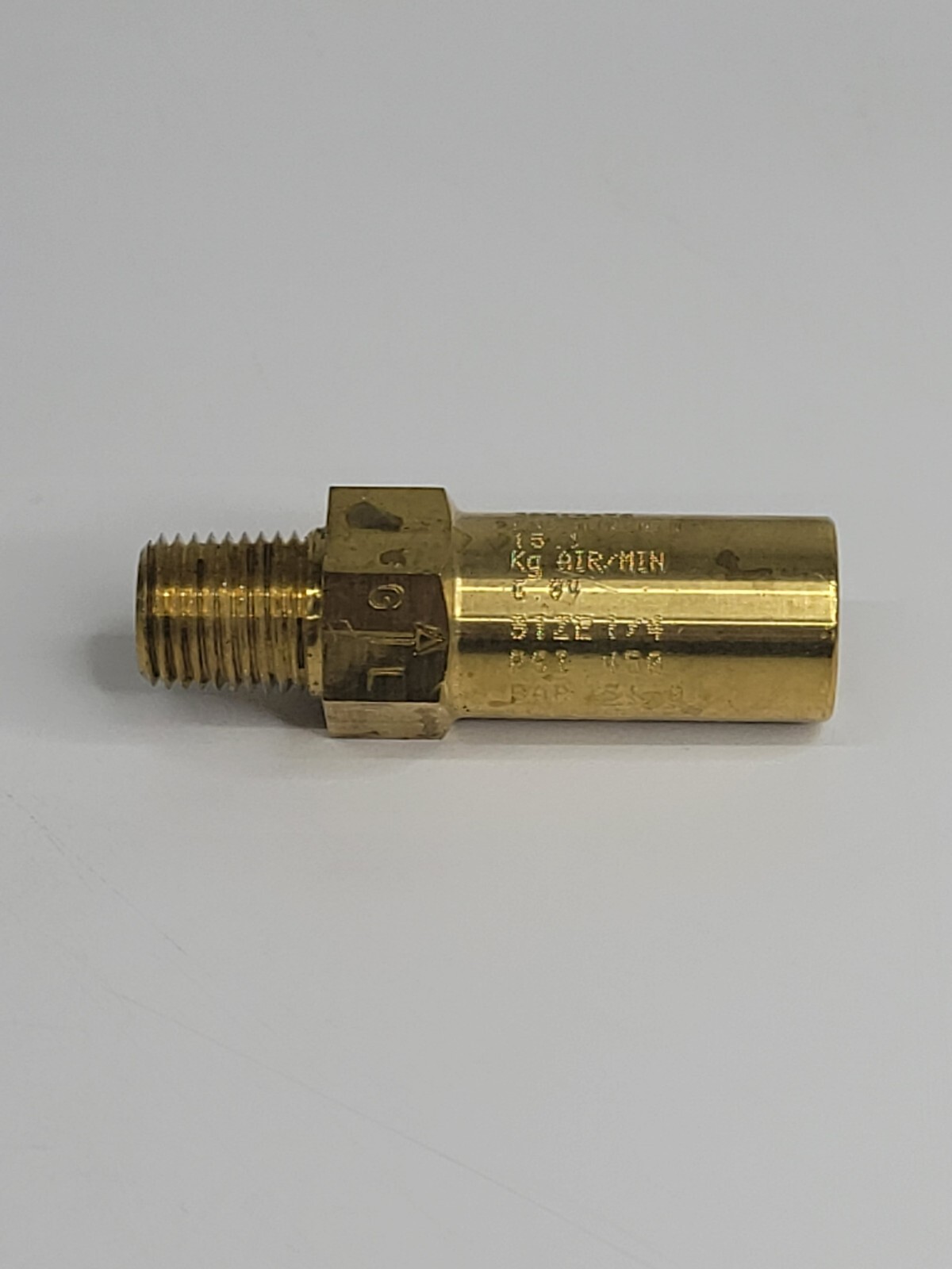 Superior HVACR Products 3001-450 1/4" NPT Atmospheric Relief Valve 450 PSI b9