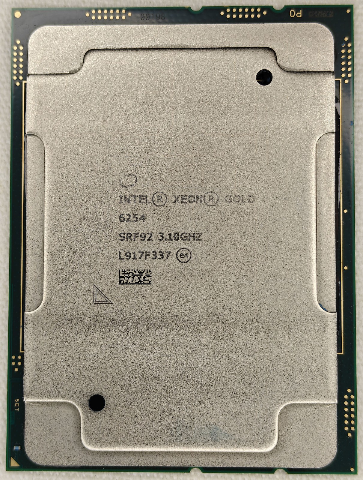Intel Xeon Gold 6254 3.1GHz 18 Core 24.75MB 200W 2nd Gen Processor SRF92