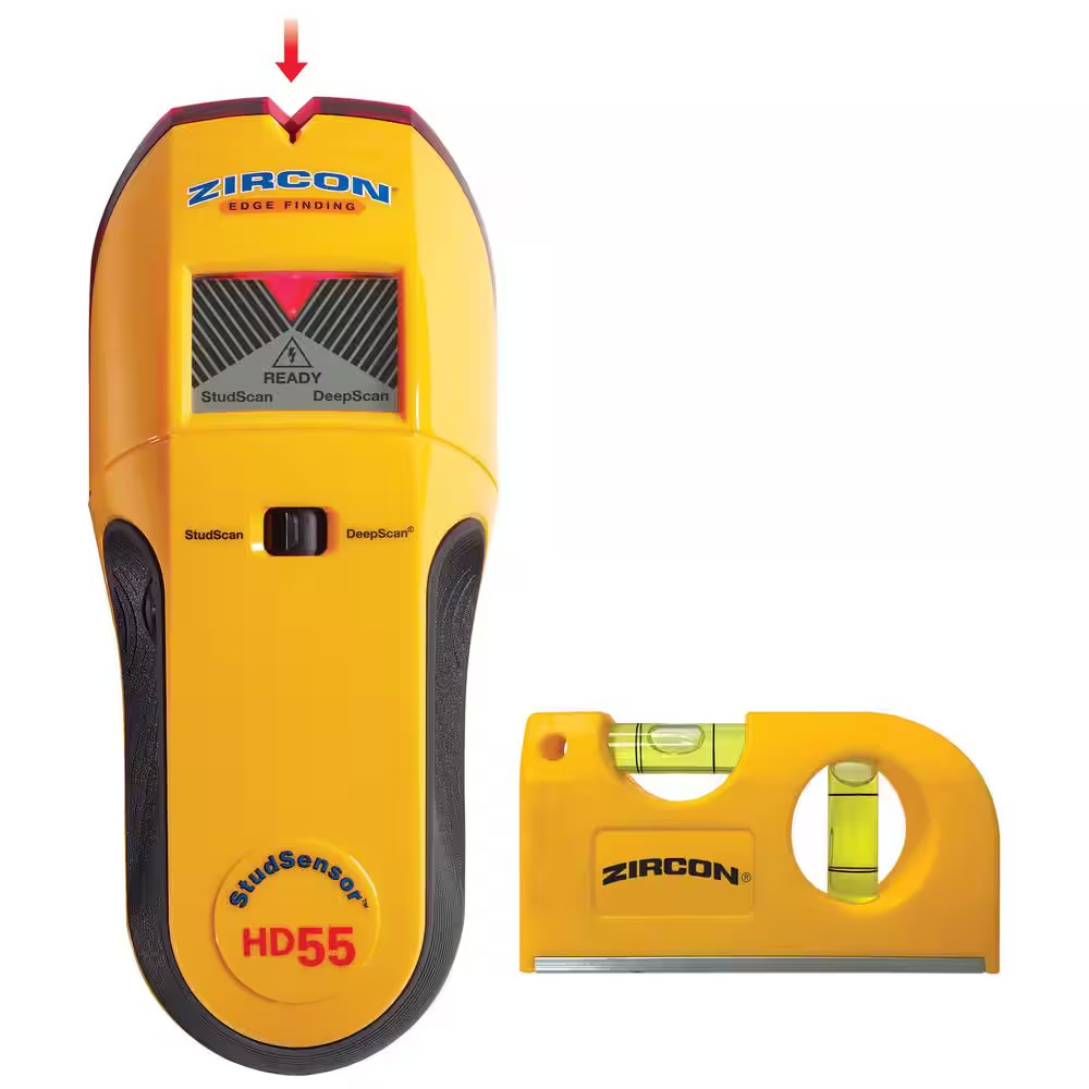 Studsensor HD55 Stud Finder with 3 In. Pocket Level