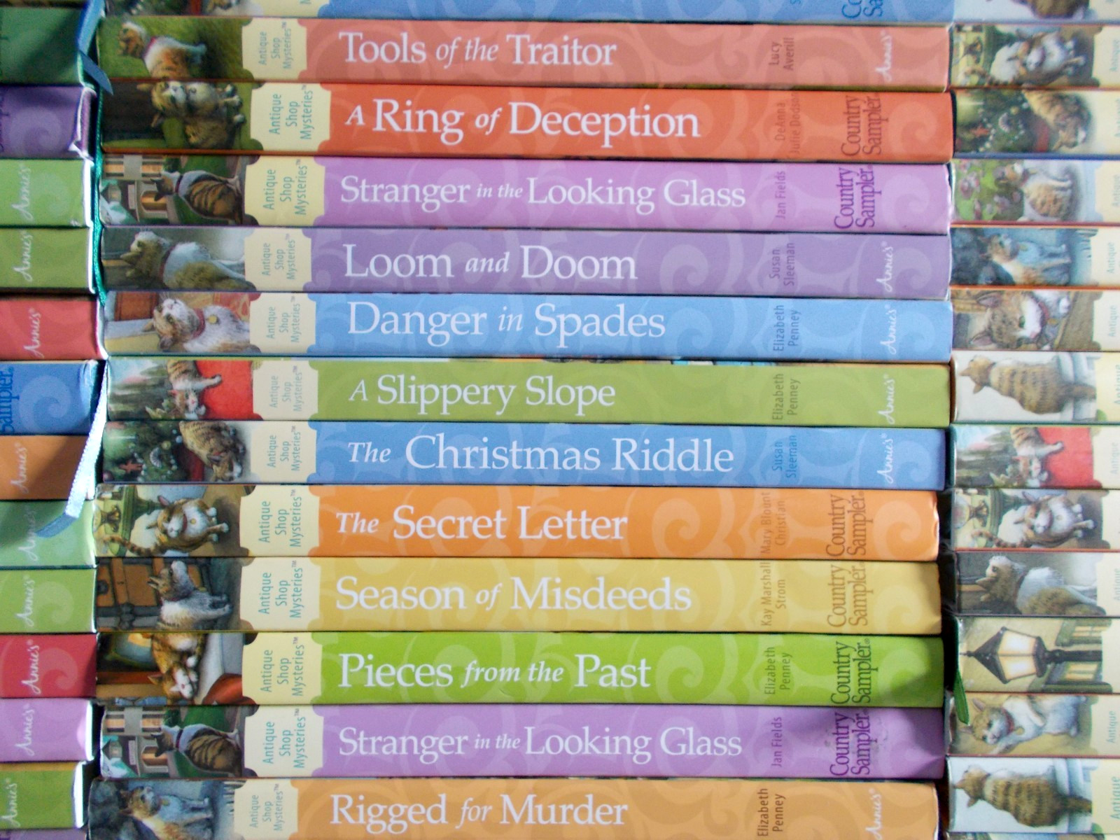 Annie's Antique Shop Mysteries Series - Build Your Lot - Flat $6.75 Shipping