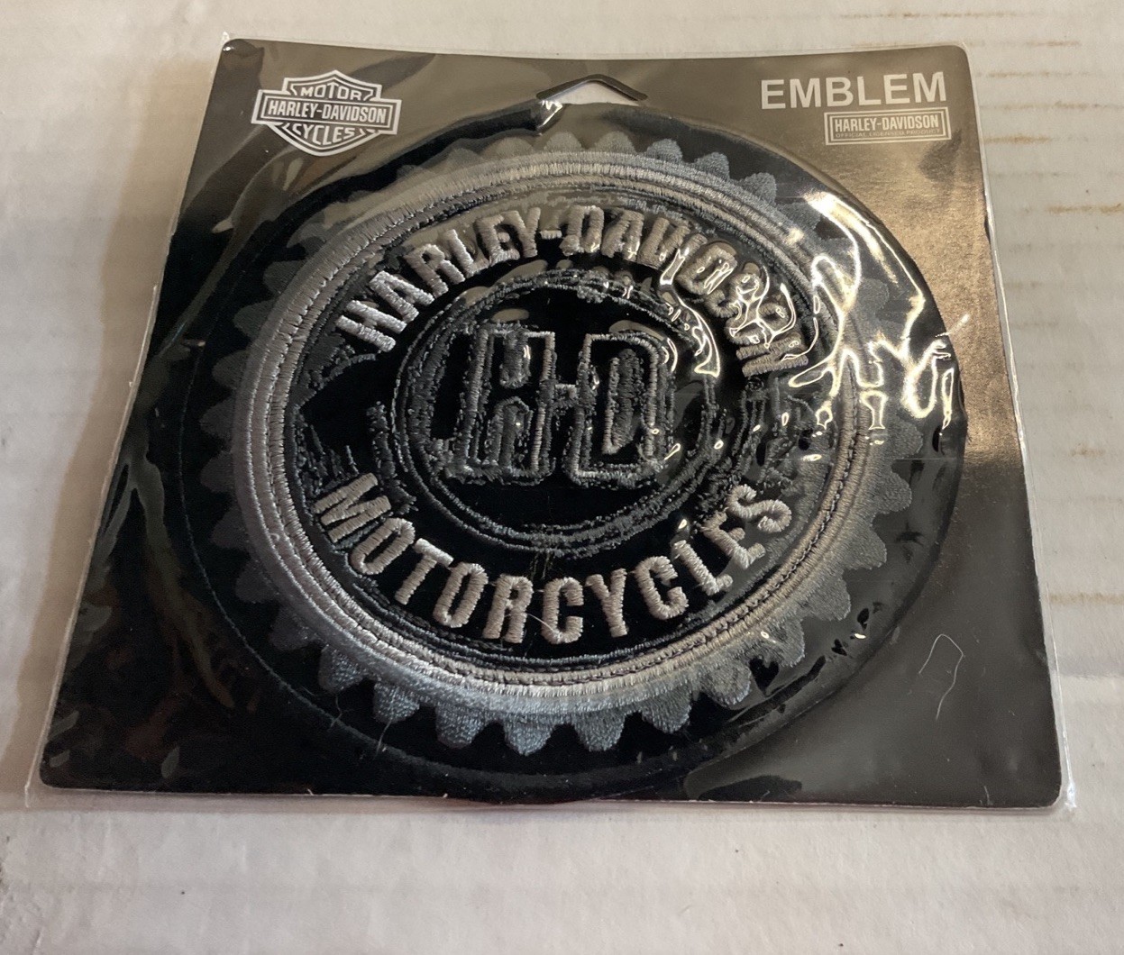 Harley Davidson Emblem Patch H-D