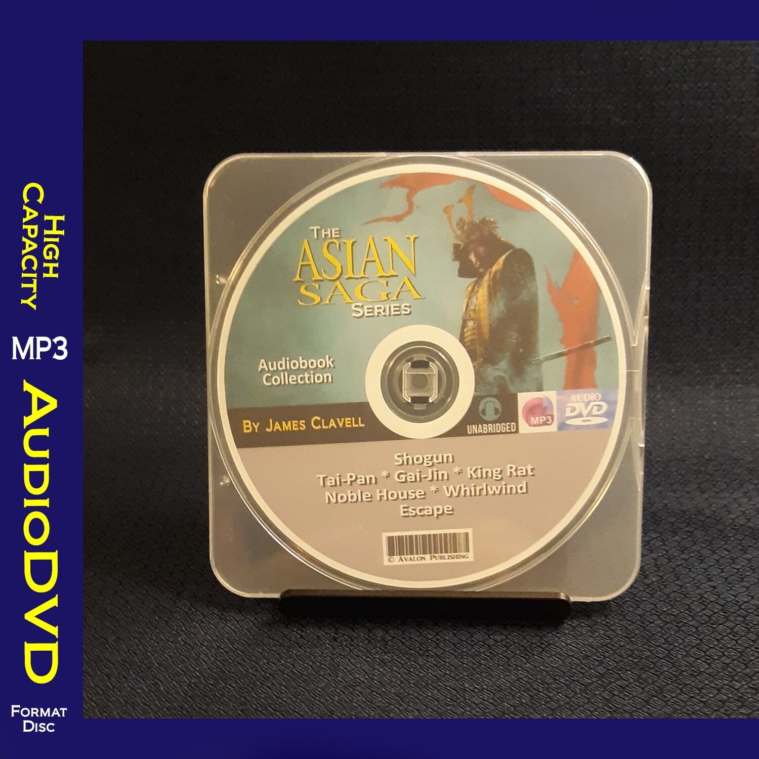 The ASIAN SAGA Collection Shogun- By James Clavell - 7 MP3 Audiobook Collection