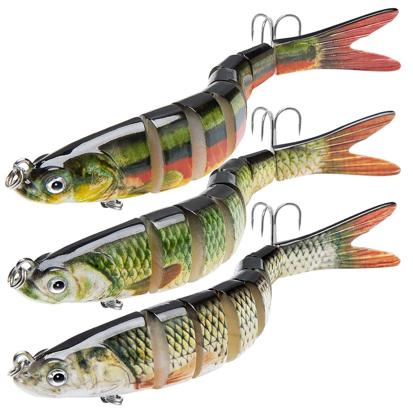 CharmYee Bass Fishing Lure Topwater Lures 5.5", G-5.5",0.95oz