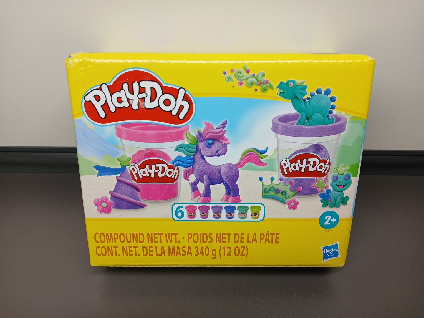 Play-Doh Sparkle Collection Set: 6 Non-Toxic Colors Blue Green Purple Pink