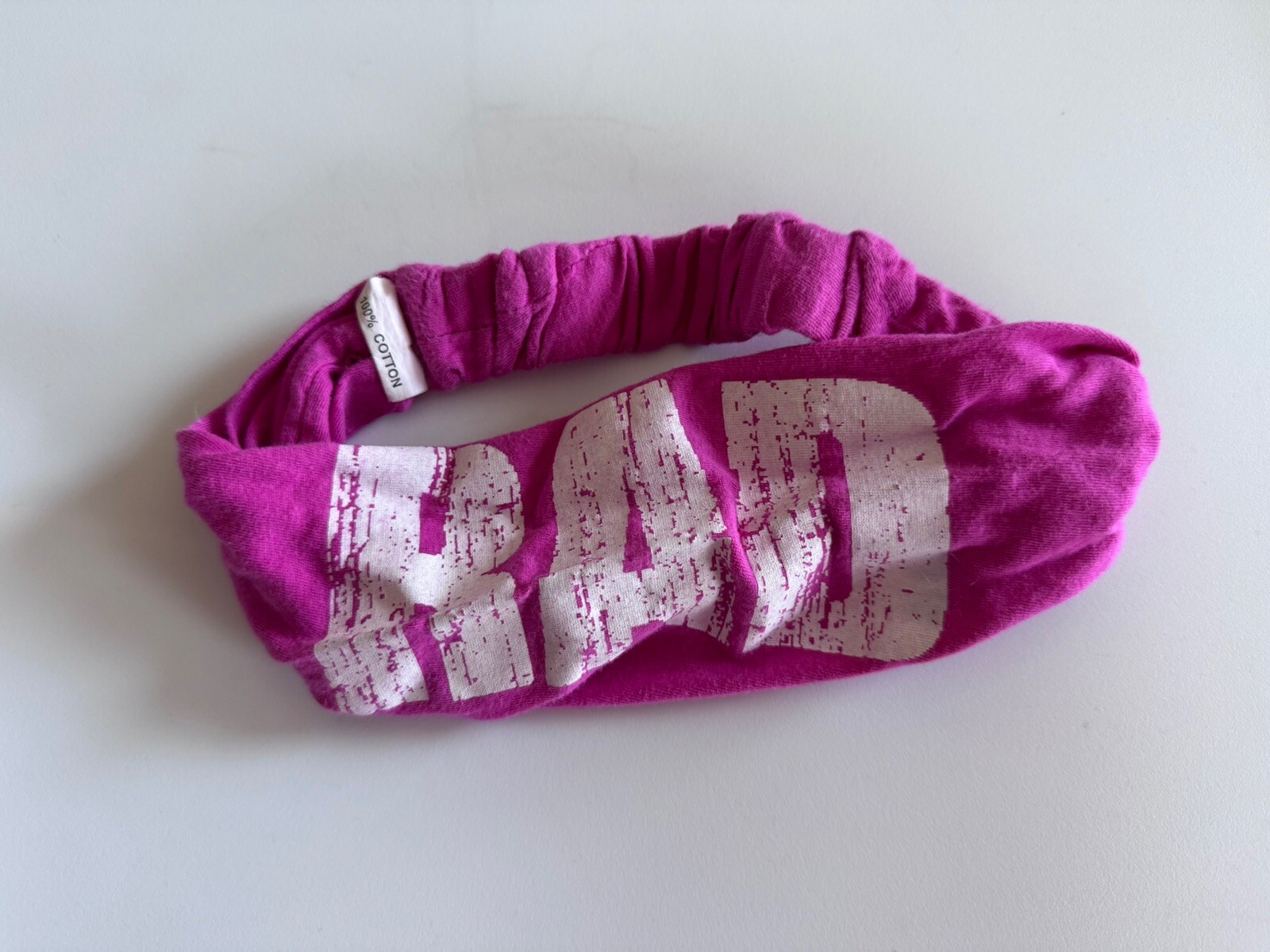 Original Color Runner Headband Pink 2012 RAD Grip Band In Back, EUC