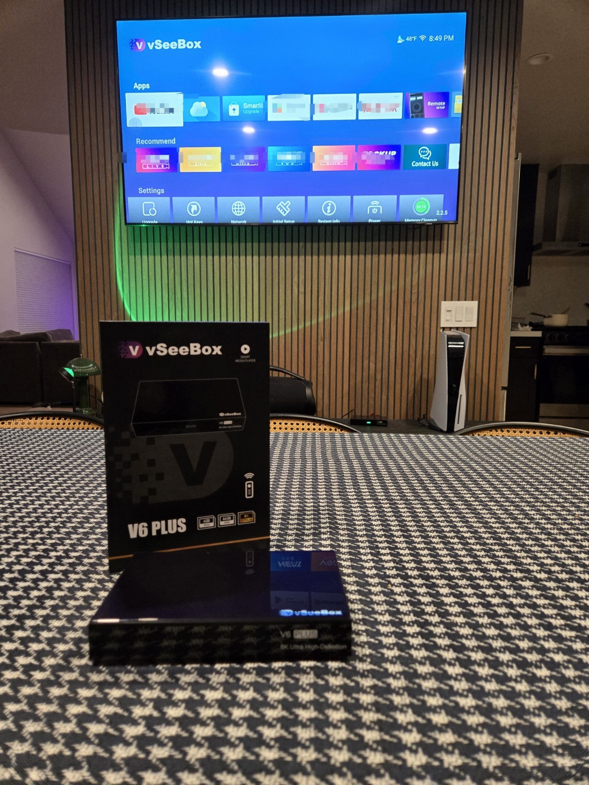 Vseebox V6 Plus. AUTHORIZED DISTRIBUTOR.  FREE SHIPPING. WARRANTY.