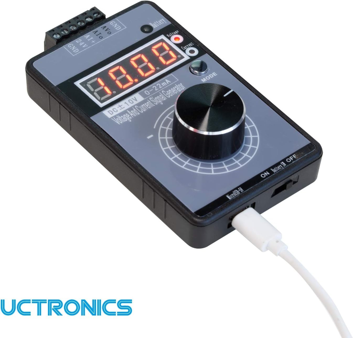 Multimeter-Compatible DC Current & Voltage Signal Generator—Accurate & Portable