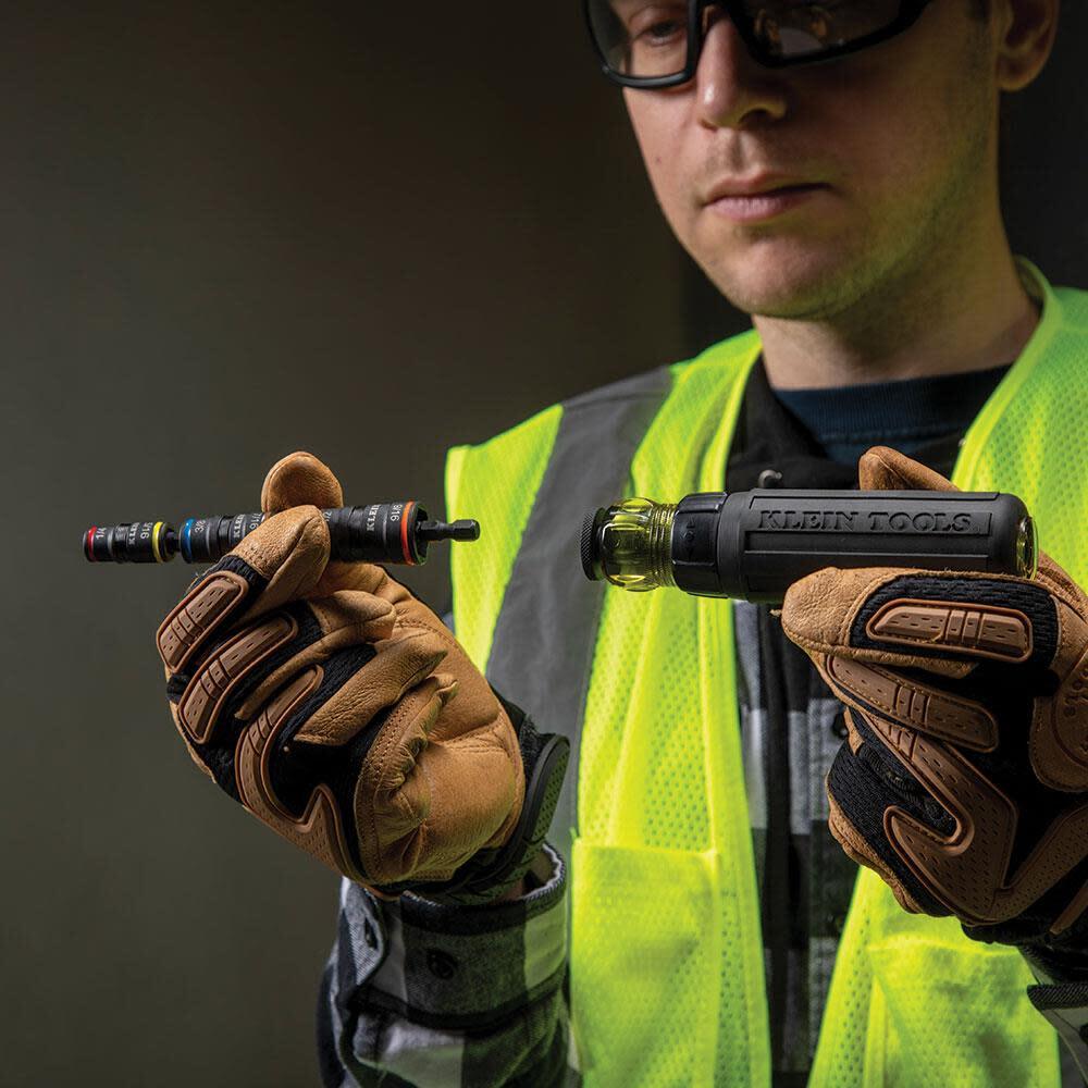 Klein Tools 7-In-1 Impact Flip Socket Set
