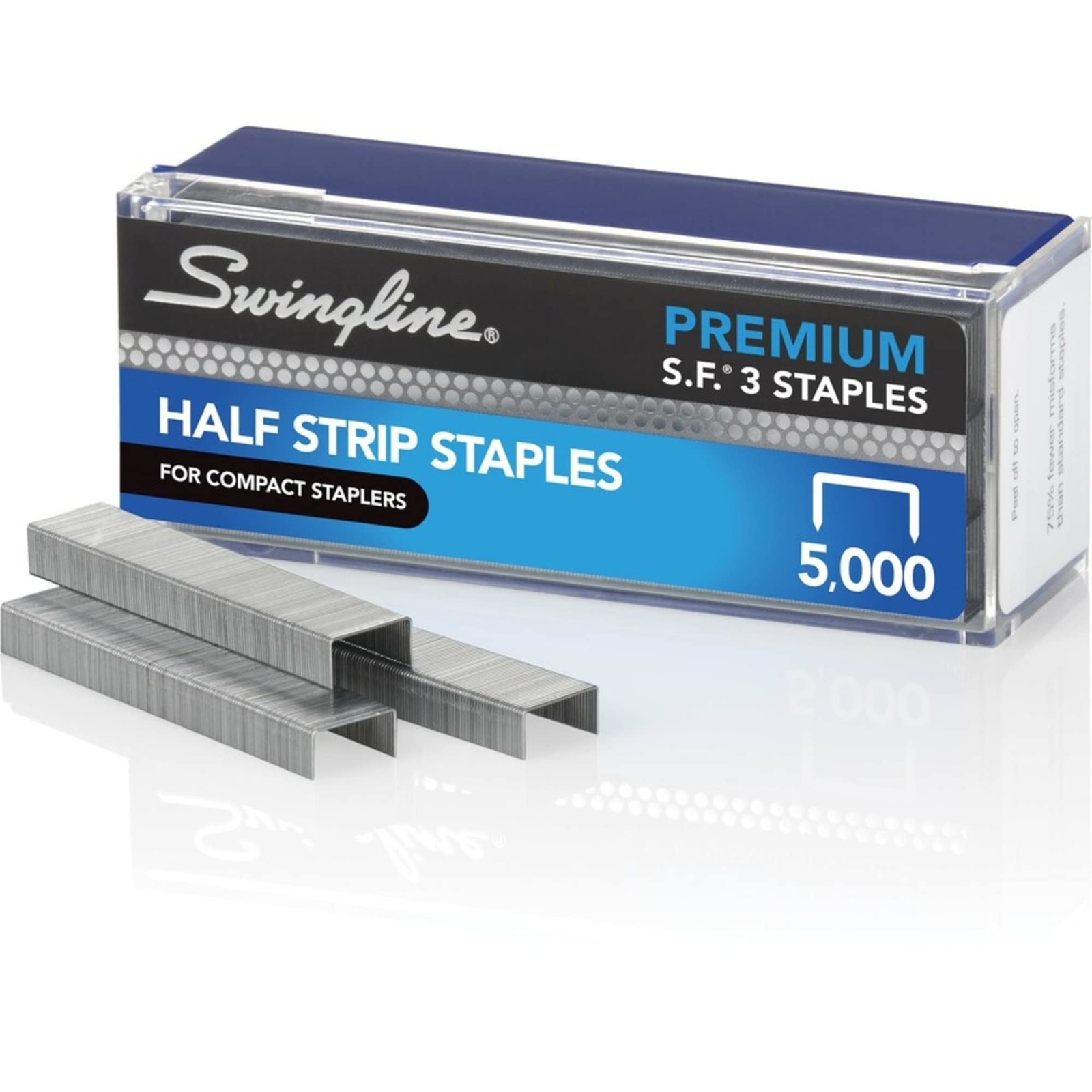 Swingline Staples, S.F. 3, Premium for Desktop Staplers, 1/4" Length, 105/Str...