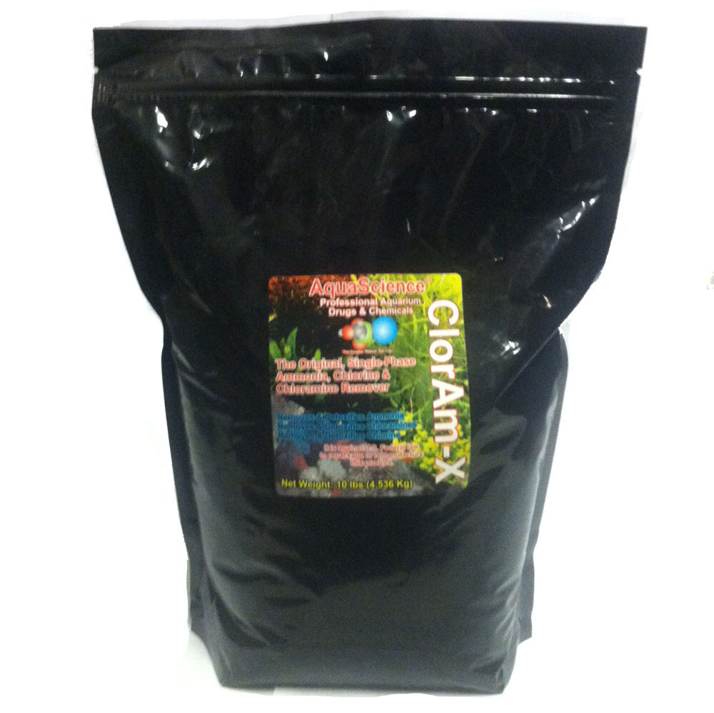 ClorAm-X   Ammonia, Chlorine and Chloramine Remover 5 lbs