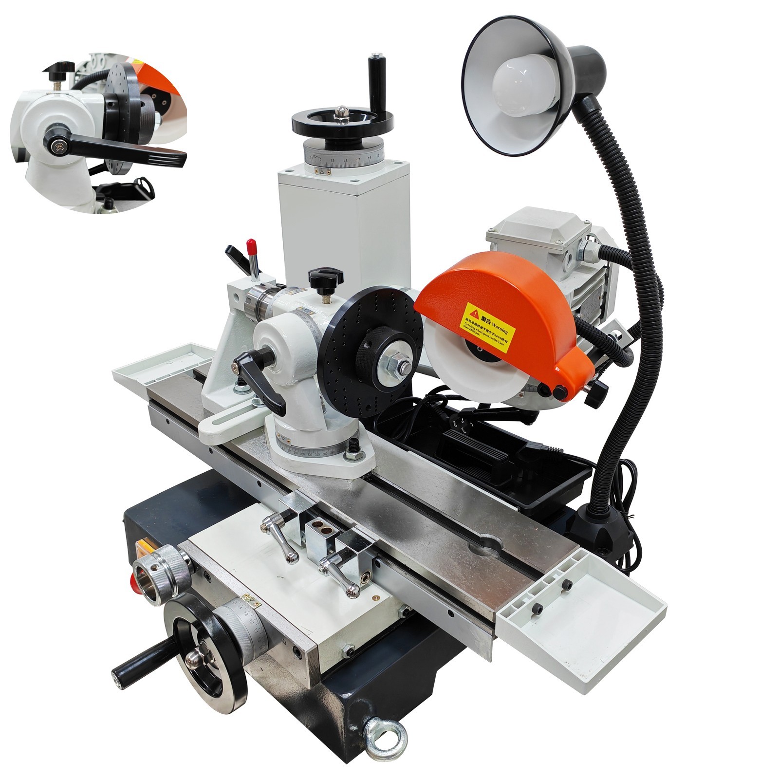 Universal Tool Grinding Machine Multifunctional Drill Sharpener 2800RPM 220V