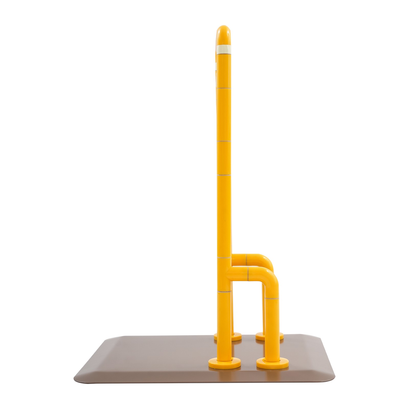 3-Level Stand Assist Handrail Floor Mount Yellow for Bed & Sofa