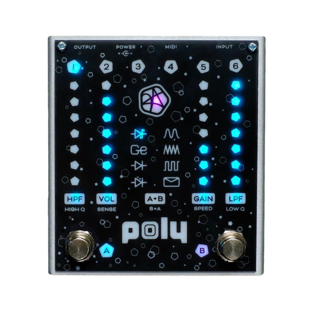 Poly Effects Josh Smith Flat V Overdrive Pedal