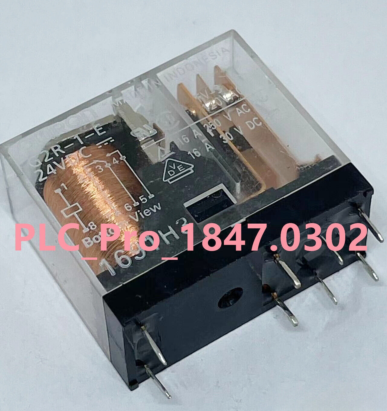 G2R-1-E-24VDC 1PCS New Omron G2R-1-E-24VDC 16A 8Pin Power Relay  Fast Delivery