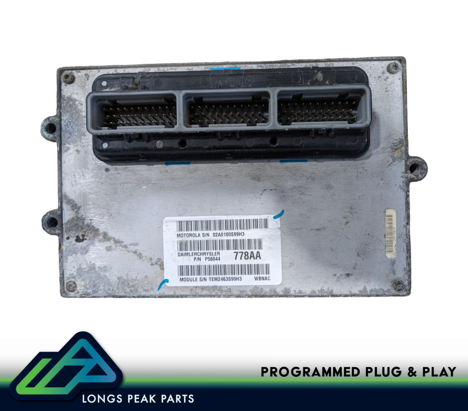 2004 Jeep Grand Cherokee 4.7 VIN PROGRAMMED ECU Engine Control Module 56044778AA