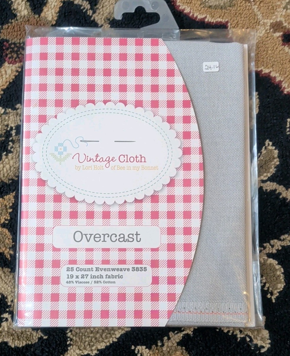 Zweigart 25 Count 19"x27" Overcast Color Fabric