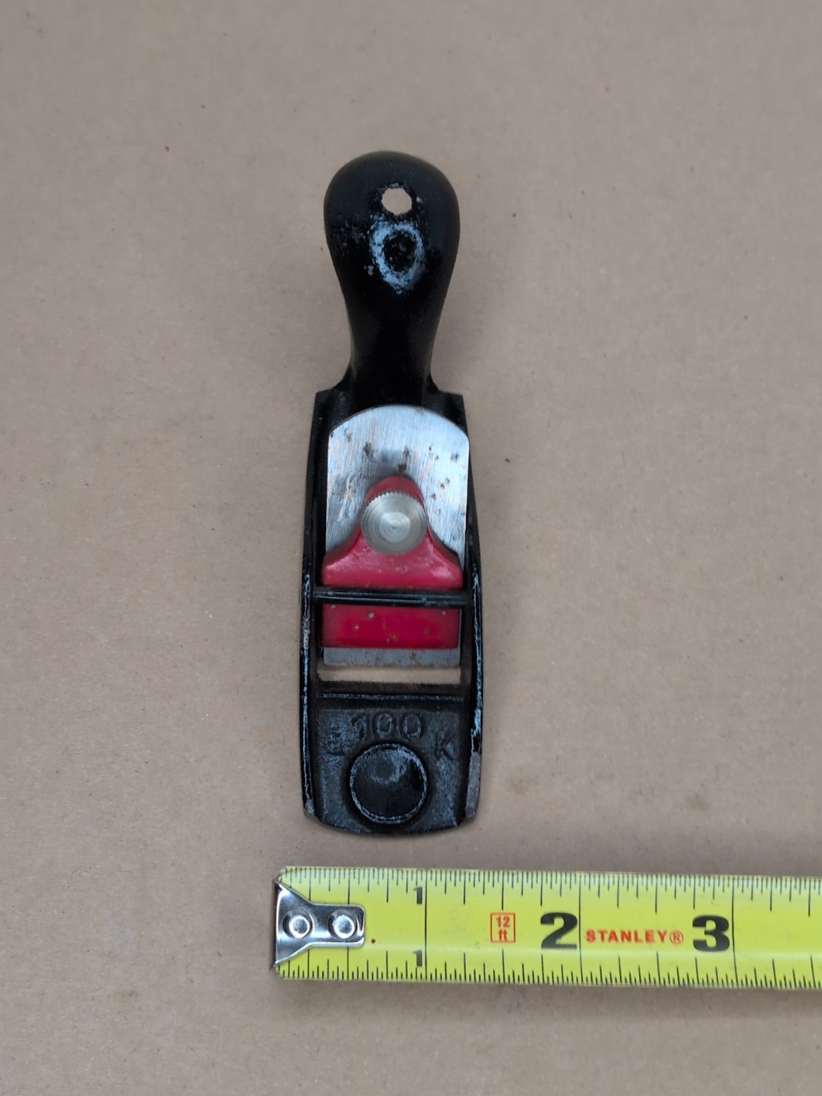 IV534 KUNZ no. 100 Squirrel Tail Plane #100 Flat Bottom